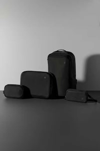 All-Black Travel Accessories Image 1
