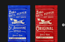 Vintage-Inspired Single Serve Hot Sauce