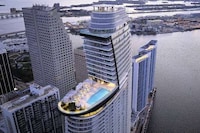 Premium Sail-Shaped Skyscrapers Image 1