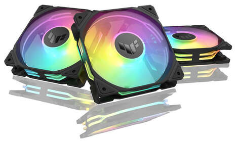 Quiet-Operation Cooling Fans