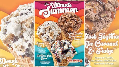 Indulgent Ice Cream Menus