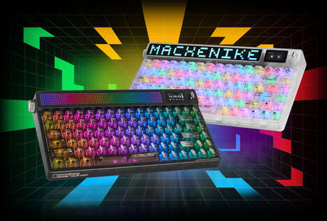 Dual Screen-Equipped Keyboards