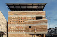 Rammed Earth Community Buildings