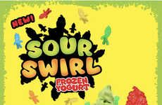 Sour Candy Frozen Yogurts