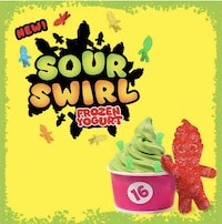 Sour Candy Frozen Yogurts Image 1