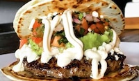 Hybrid Quesadilla Burgers Image 1