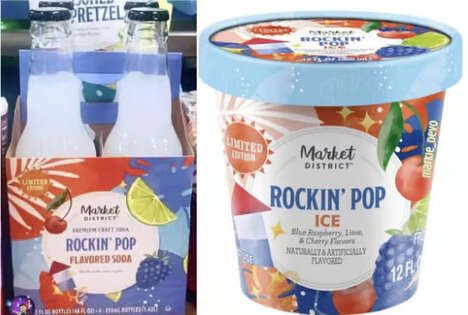Popsicle-Inspired Ice Creams