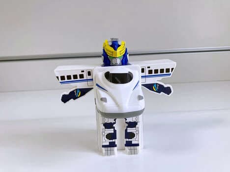 Transforming Bullet Train Toys