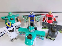 Transforming Bullet Train Toys Image 3