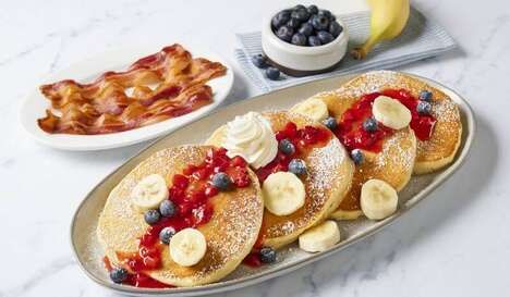 Tri-Colored Breakfast Platters