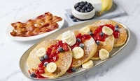 Tri-Colored Breakfast Platters