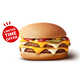 Stacked Quadruple Cheese Burgers Image 1