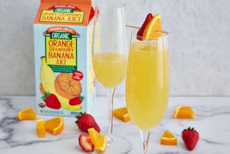 Organic Strawberry Banana Juices