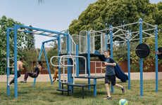 Fitness-Inspired Backyard Playsets