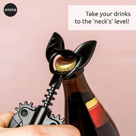 Bat-Shaped Wine Openers