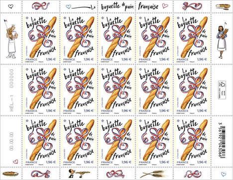 Baguette-Scented Stamps