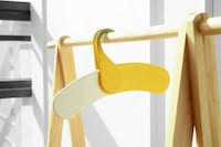 Banana-Inspired Clothing Hangers Image 1