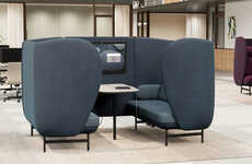 High-Back Dividing Work Sofas