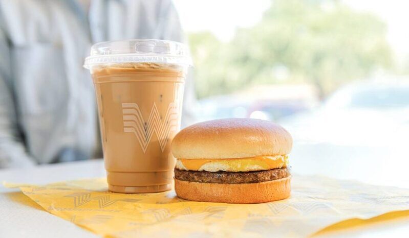 Burger Chain Iced Coffees