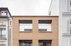Rammed Earth Parisian Townhomes