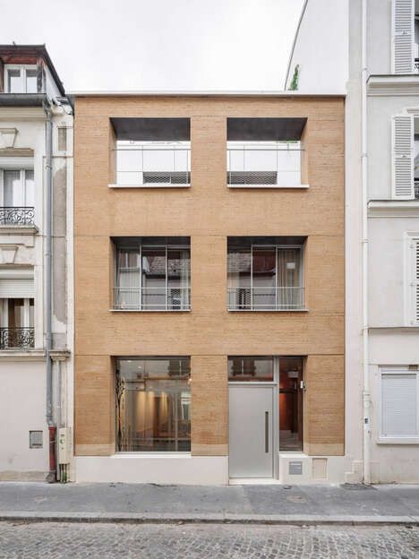 Rammed Earth Parisian Townhomes