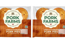 Cheesy Pickle Pork Pies