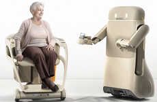 Friendly Robotic Wheelchair Caregivers