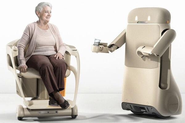 Friendly Robotic Wheelchair Caregivers
