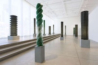 CD-Comprised Towering Art Sculptures Image 2