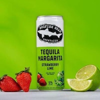 Strawberry Lime Tequila Margaritas