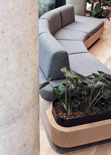 Sustainable Cork-Based Sofa Designs