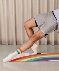 Pride-Themed Performance Socks Image 1