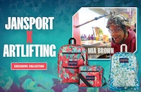Artistically Adorned Backpacks Image 1