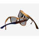 Vintage-Inspired Wooden Sunglasses Image 2