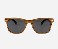Vintage-Inspired Wooden Sunglasses Image 3