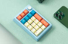 Colorful Compact Retro Keypads