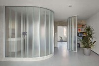 Curved Translucent Experimental Apartments Image 1
