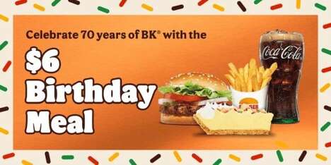 Low-Cost QSR Anniversary Meals