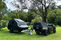 Carbon Teardrop Portable Campers