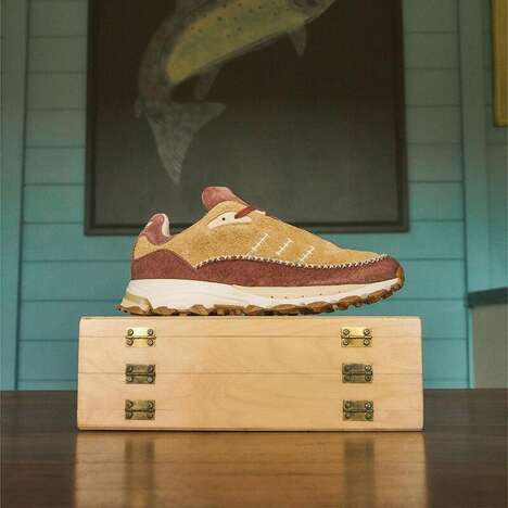 Trout-Inspired Textural Sneakers