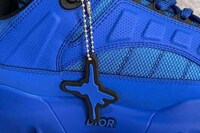 Racer-Collaborative Blue Sneakers Image 1