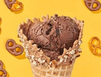 Caramel-Dipped Waffle Cones Image 1