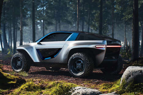 Off-Roading Boxy SUV Coupes