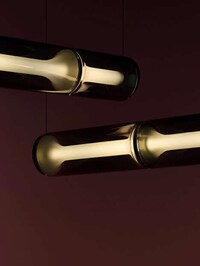 Music-Inspired Glass Blown Lighting Image 2