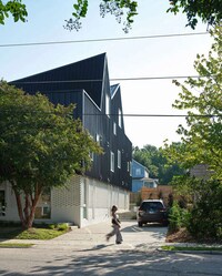 Asymmetrical Sculptural Apartment Blocks