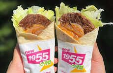 Hamburger Patty Snack Wraps