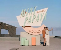 Pastel Summertime Suitcases Image 1