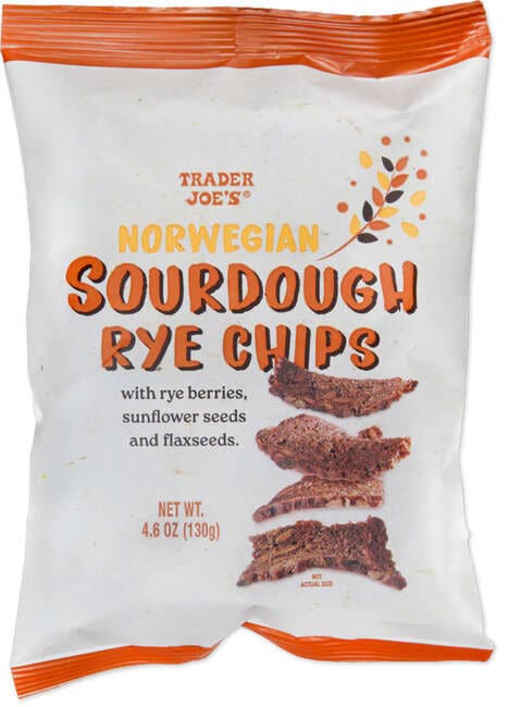 Crunchy Sourdough Rye Chips : Norwegian Sourdough Rye Chips