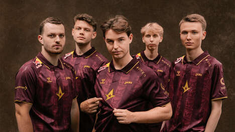 Burgundy Esports Capsules