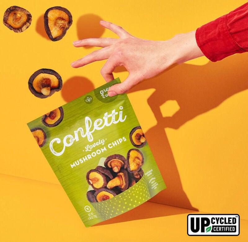 Upcycled Mushroom Chips